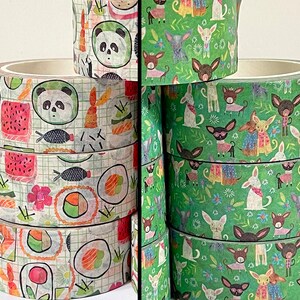 Special Buy 5 rolls WASHI TAPE 20mm x 10m get 6th roll FREE and other Bulk Washi Tape Bundles Crafting Papercraft Scrapbooking Planning image 7