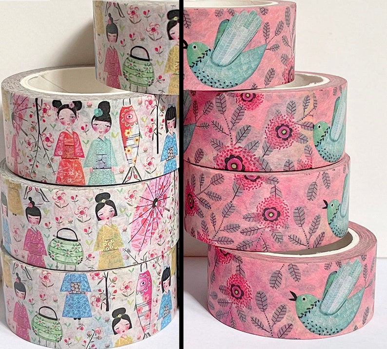 Special Buy 5 rolls WASHI TAPE 20mm x 10m get 6th roll FREE and other Bulk Washi Tape Bundles Crafting Papercraft Scrapbooking Planning image 10