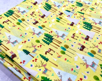 Deer Mountain FABRIC Cotton 120cm width