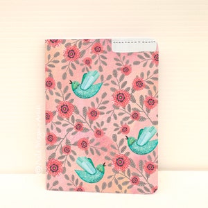 Bird Floral NOTEBOOK  105x140mm