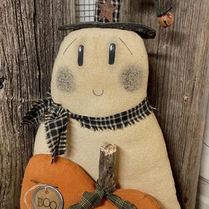 Häxa Spöke EPATTERN...primitiv lantlig halloween tygdocka hantverk digital nedladdning sömnadsmönster...PDF...1.99