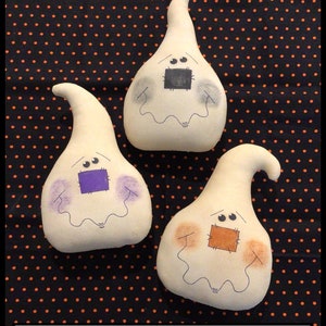 Boo Brothers EPATTERN...primitive halloween bowl filler decoration craft sewing digital download PATTERN...PDF...1.99