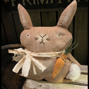 M. Hinkle EPATTERN... Lapin de Pâques primitif poupée en tissu téléchargement numérique couture patron conception...PDF...1,99
