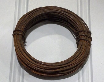 RUSTY WIRE...20 gauge...10 yards...primitive craft supplies...Chestnut Junction