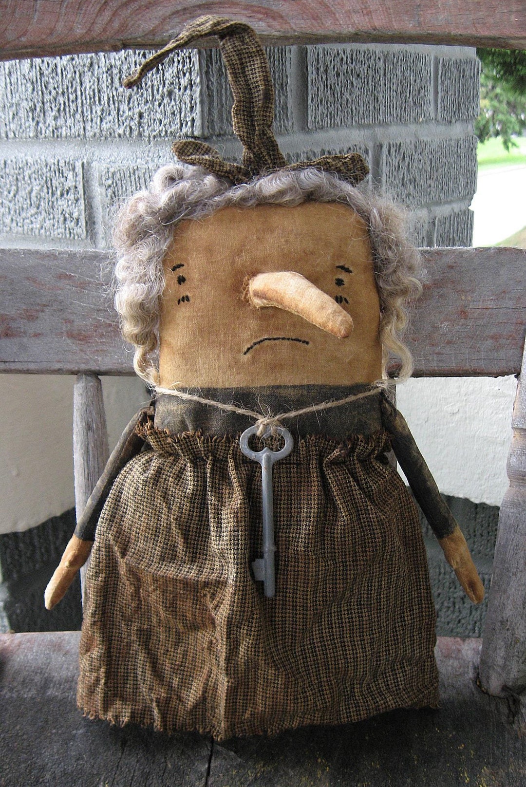 Witch Brimly Epattern...primitive Halloween Cloth Doll Craft Digital ...