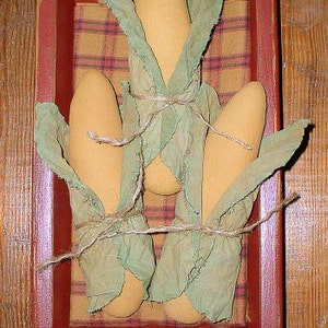 Sweet Corn EPATTERN -primitive fall thanksgiving halloween cloth craft ornament digital download sewing pattern- PDF - 1.99