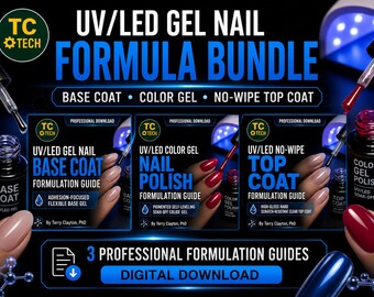 UV/LED-Gel-Nagellack-Set | Unterlack + Farbgel + Top Coat (ohne Abwischen)