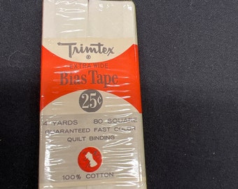 Vintage Trimtex extra wide Bias tape