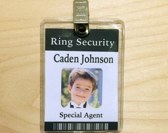 ring bearer badge etsy