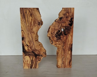 Natural Olive Wood Slabs: Epoxy Resin DIY Art Supplies