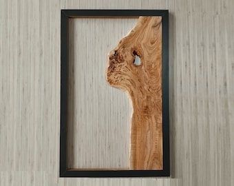 Natural Olive Wood Slab: Epoxy Resin DIY Art, Kiln-dried Olive Wood