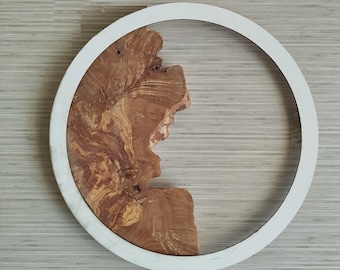 Natural Olive Wood Slab: Epoxy Resin DIY Art (0.8 inch) Kiln-dried Wood