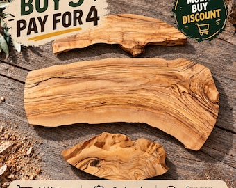 Natural Olive Wood, Olive Wood Pieces, Olive Wood for DIY, Olive Wood for Epoxy, Olive Wood for Resin, Kiln-dried and Free from pests.