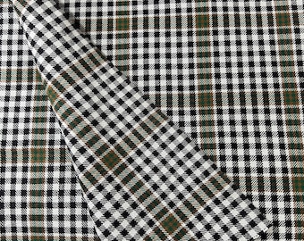 Tela de tartán Burns Check - Lana acrílica de 16 oz, tartán escocés, por metro lineal - 54 pulgadas de ancho
