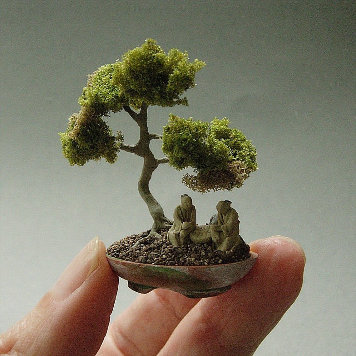 Dollhouse Miniature Bonsai Tree Etsy