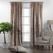 Rice Extra Long Shiny Velvet Curtains Luxury Colors Light Blocking Hang ...
