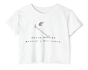 Ronnie Radke Concert Crop Top
