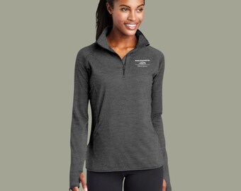 Rally4Vets Motorsports - Ladies Sport-Wick Quarter-Zip Pullover