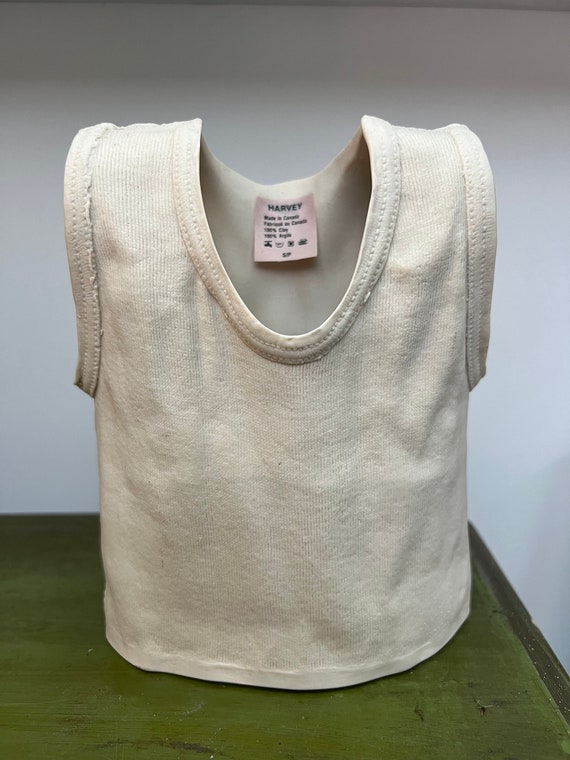Vintage Michael Harvey Pop Art Cream Ceramic Tank T-shirt Vase