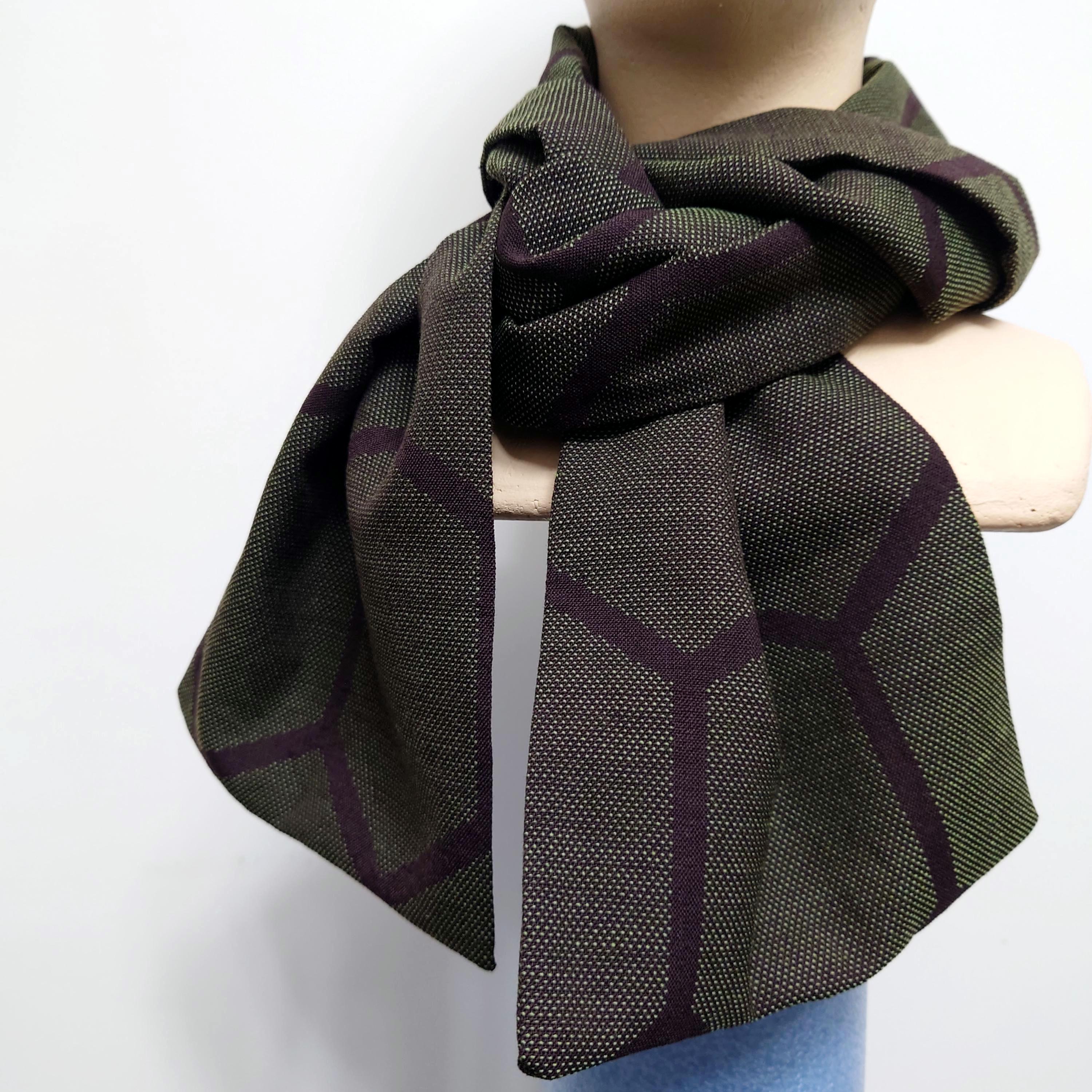 Japanese Wool Scarf - Etsy