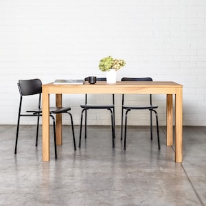 Oak Dining Table Ulm Exclusive Solid Oak Wooden Table Oak Dining Room Furniture Minimalist Kitchen Table Wooden Dining Table for Kitchen