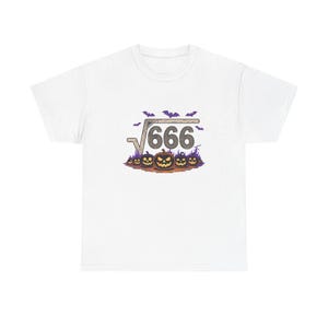 Spooky Halloween Tee, Perfect for Parties, Pumpkin Lovers Gift, Unisex T-Shirt, Festival Apparel, 666 Design Fun