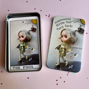 Blythe Doll Tarot Card Deck in Tin 78 Cards Complete Full Set Regular Sized