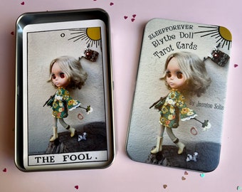 Blythe Doll Tarot Card Deck in Tin 78 Cards Complete Full Set Regular Sized