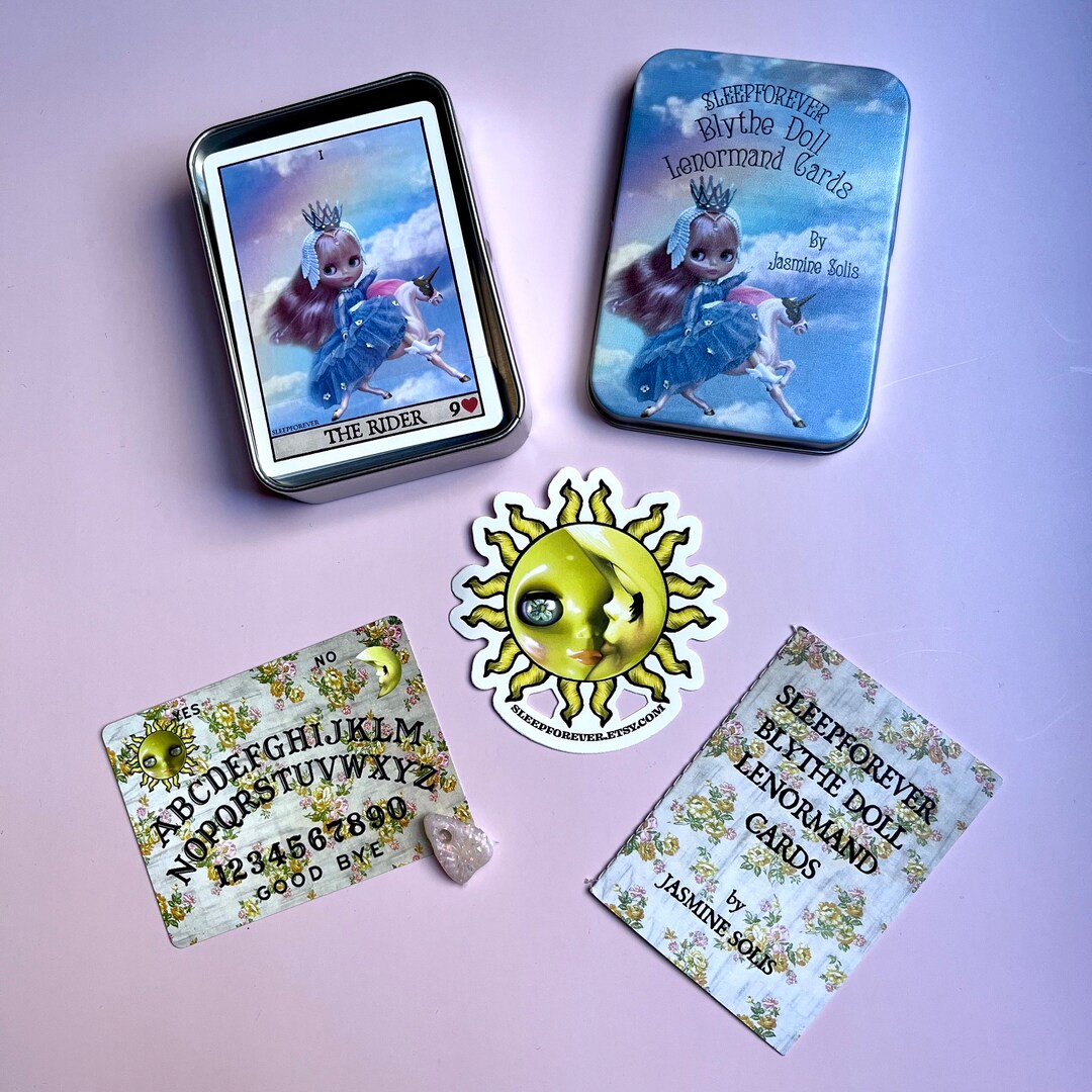 Blythe Doll Photo LENORMAND Card Deck 54 Playing Cards Oracle With