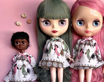 Floral Dress for Blythe Dolls