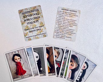 Blythe Doll Photo LENORMAND Cards Bonus Star Suit 13 Oracle Playing Cards