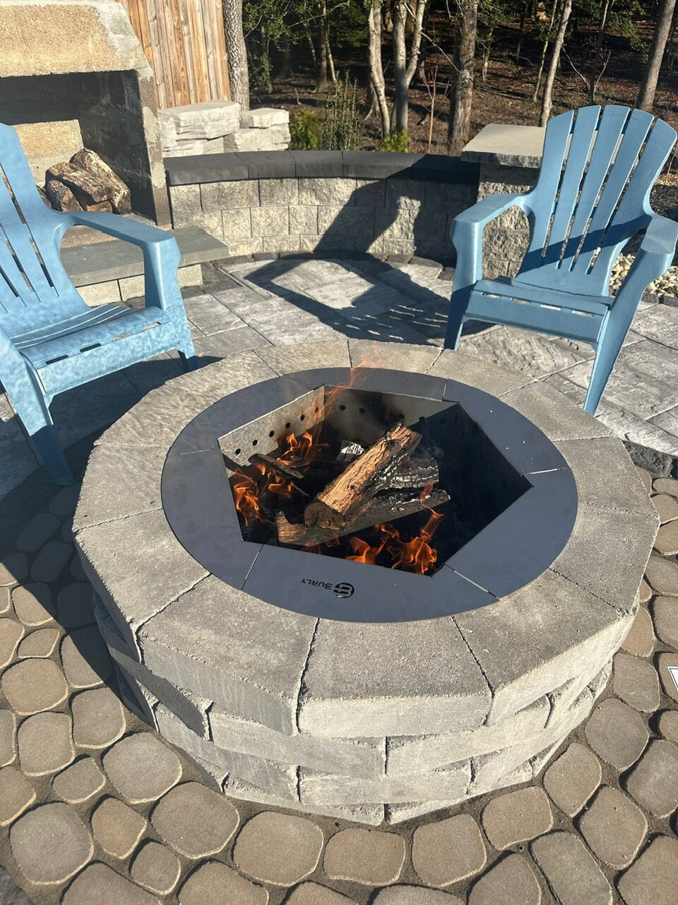 Low Smoke Fire Pit Insert Etsy