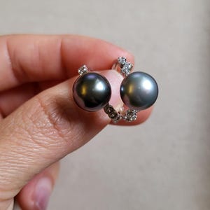 Authentique bague en perle de Tahiti
