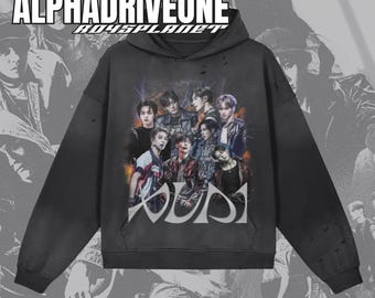 ALD1 Alphadriveone Distressed Hoodie, Kpop Merch - Etsy