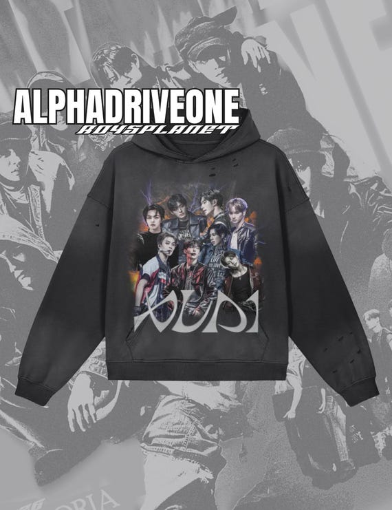ALD1 Alphadriveone Distressed Hoodie, Kpop Merch - Etsy