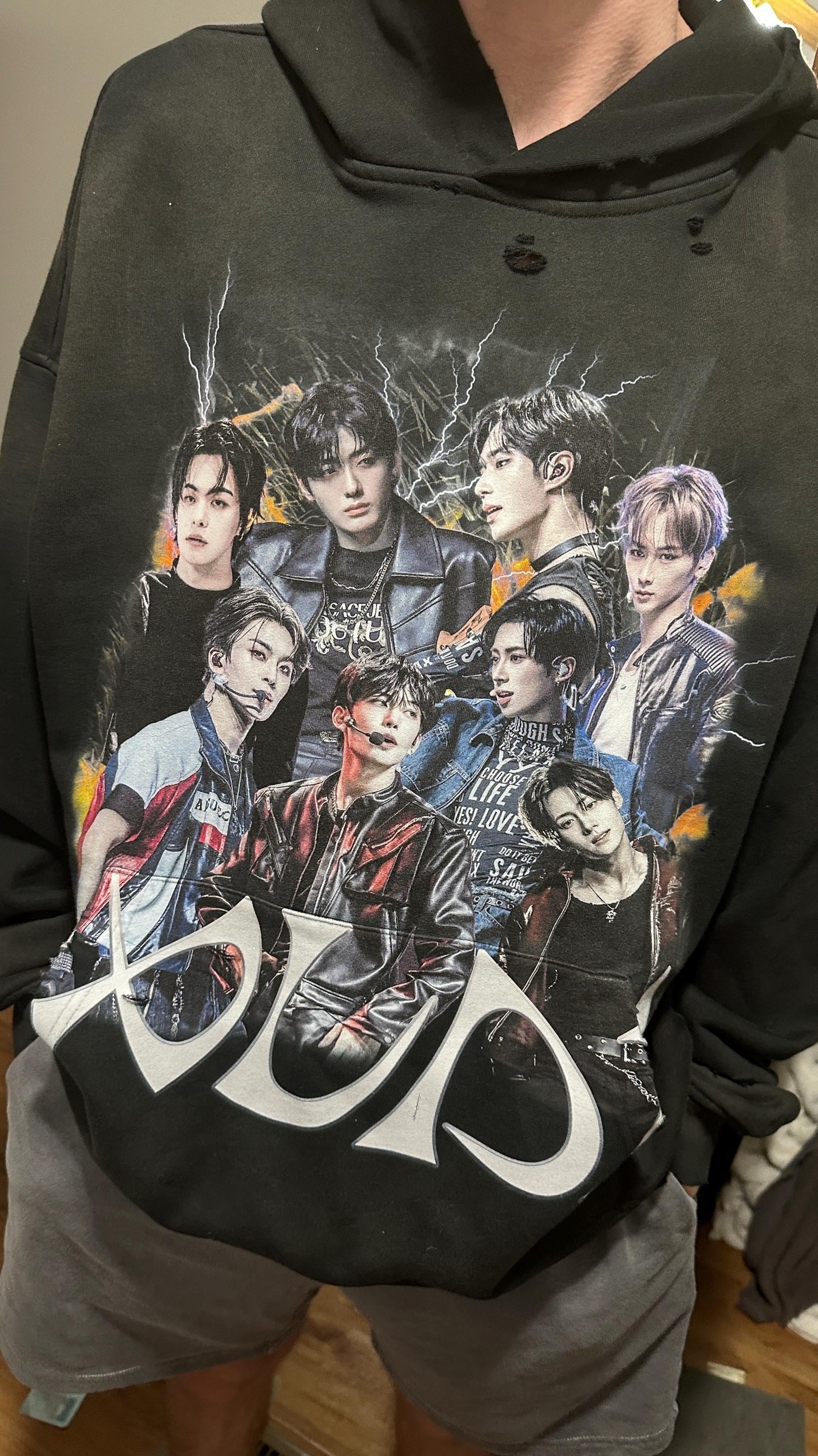 ALD1 Alphadriveone Distressed Hoodie, Kpop Merch - Etsy