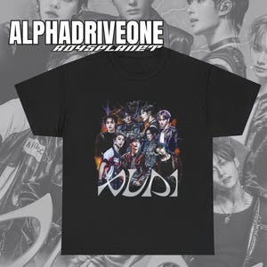 Koszulka AlphaDriveOne ALD1 Boys Planet Debut, koszulka K-pop, gadżety K-pop, prezent K-pop