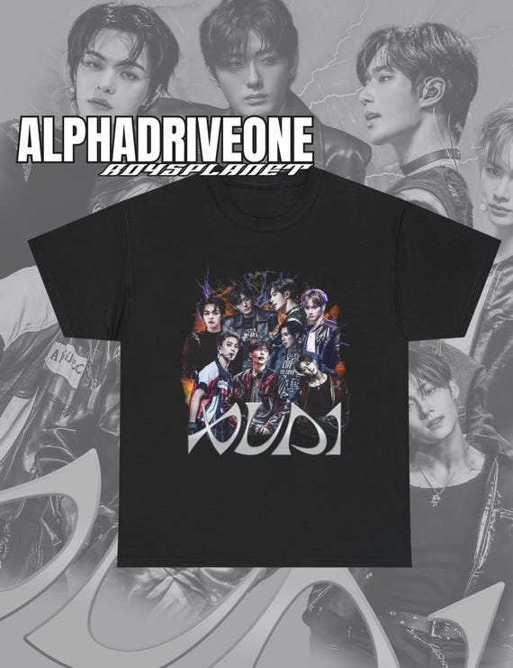 AlphaDriveOne ALD1 Boys Planet デビューTシャツ、Kポップシャツ、K
