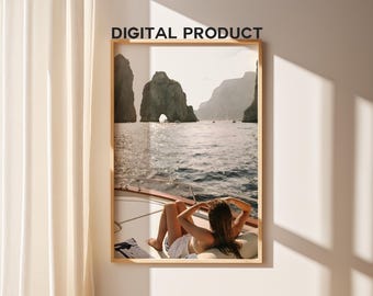 Póster de revista de moda, impresión de moda de moda, dinero antiguo, arte estético, decoración de pared de diseñador de lujo, minimalista, elegante, estilo de los años 70, arte de pared imprimible