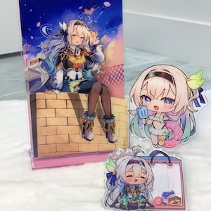 HSR Firefly Acryl und Poster Set - Honkai Sternenschiene