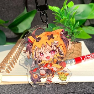 Sleutelhanger Elizabeth Raora Gigi Cecilia Bijou Ina - Vtuber Hololive Charm Gigi