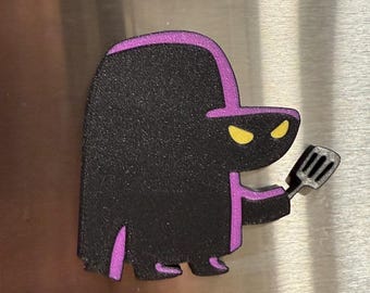 Haschisch Slinging Slasher Kühlschrankmagnet