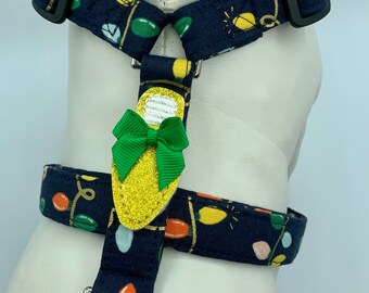 Dog Harness - Retro Lights