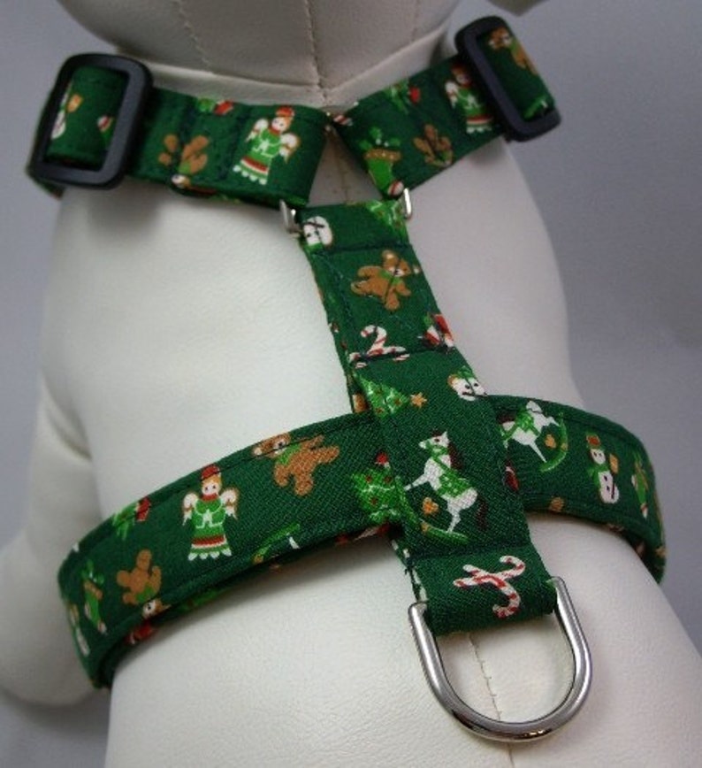 Dog Harness Classic Christmas Etsy