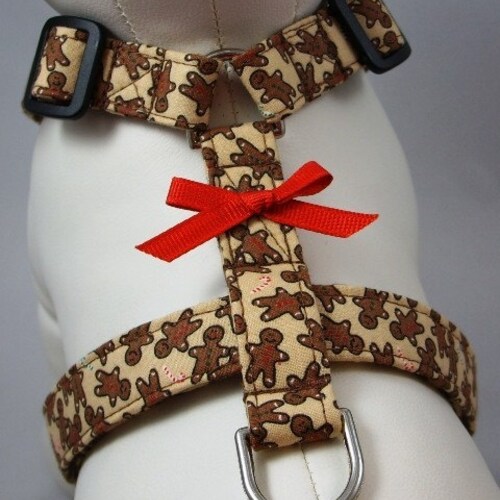 Dog Harness Lime Green Candy Canes Etsy