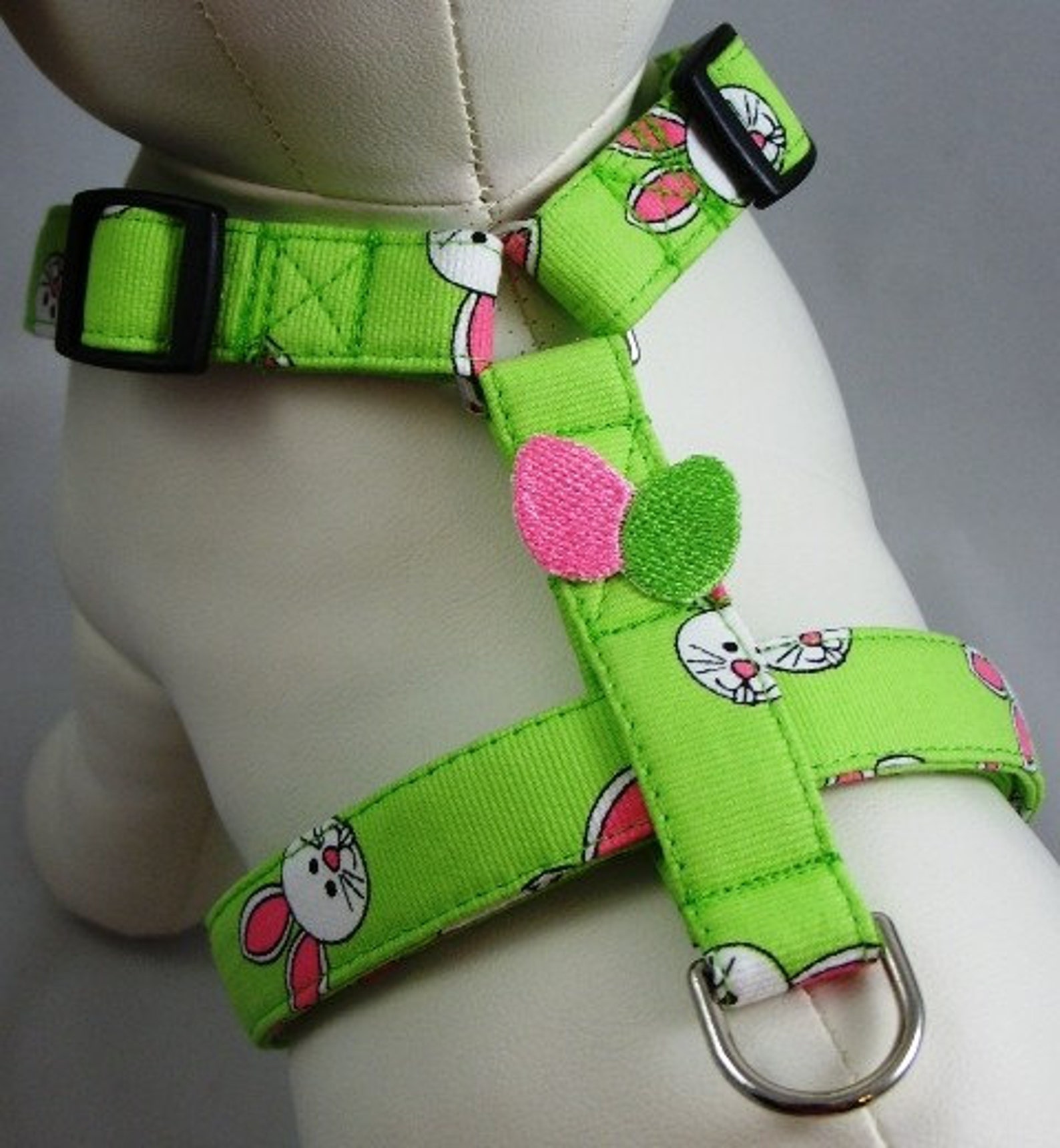 Dog Harness Easter Bunny Etsy