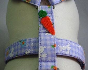 Dog Harness - Easter Gingham