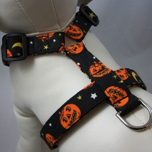 Dog Harness - Jack-O-Lantern