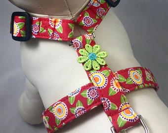 Dog Harness - Playful Posies