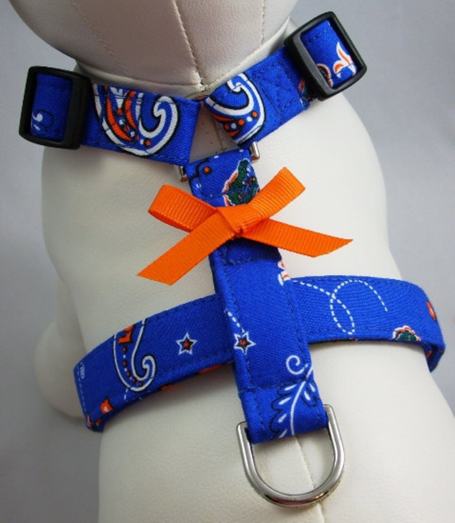 Dog Harness Gator Bandana Etsy